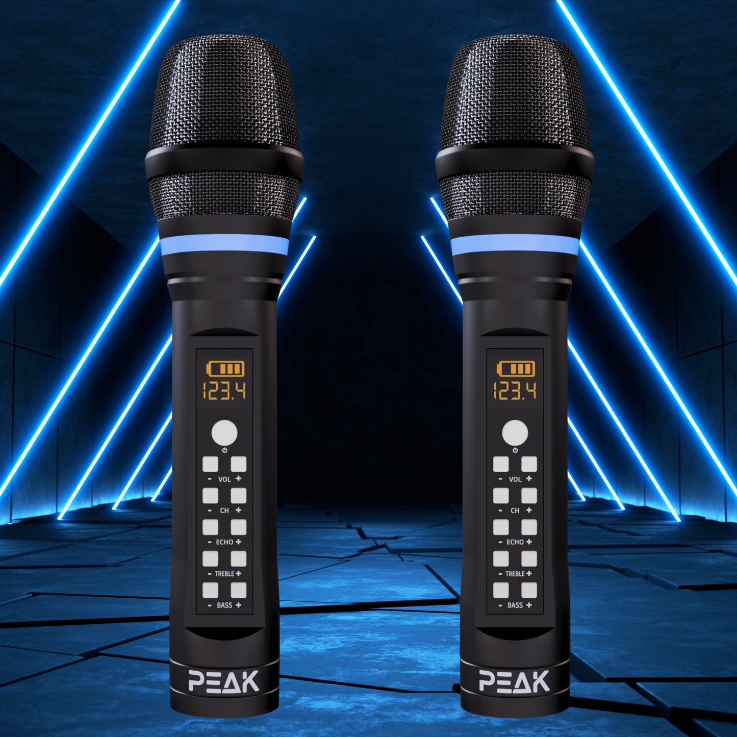 Harmony+ Reference Series | Wireless Microphone Set of 4 with Stage-Grade Controls