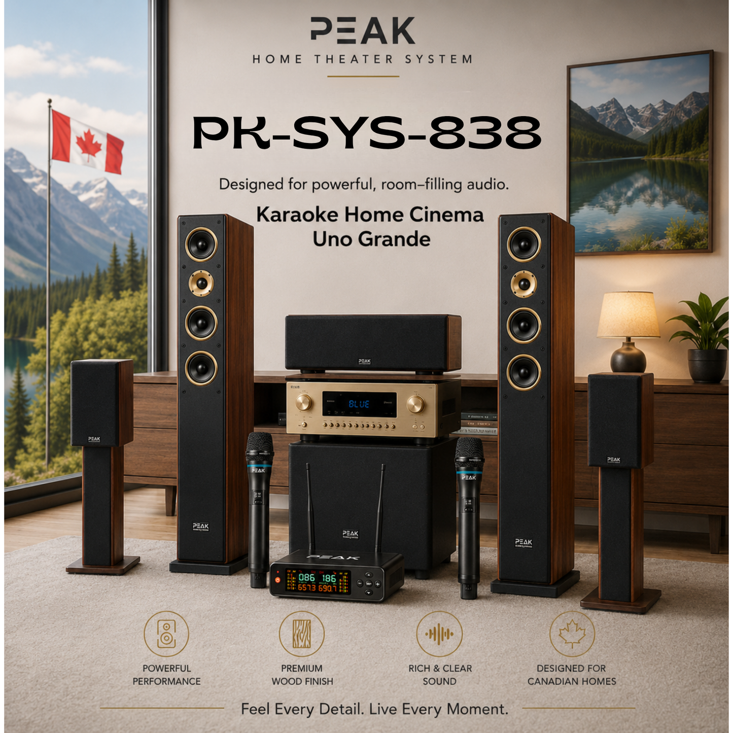 Karaoke Home Cinema Uno Grande