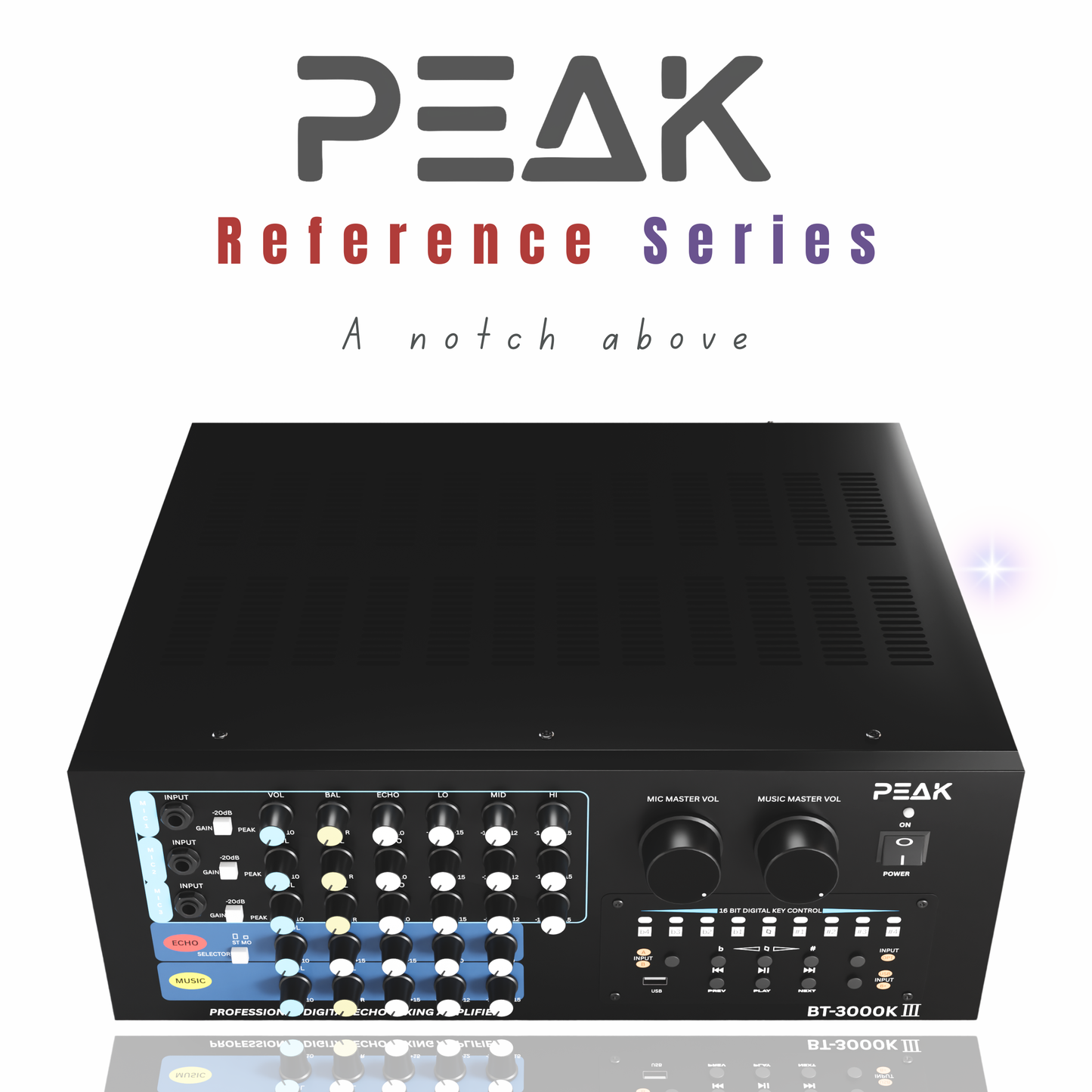 Reference Key-Changer Series | Stage V MAMMOTH PartyHUB+ Professional Karaoke System - 5000W