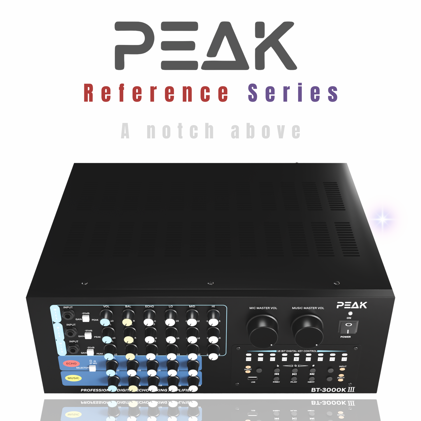 Reference Key-Changer Series | Stage IV Nautalion PartyHUB+ Professional Karaoke System - 3800W