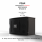 Peak Karaoke ELITE Sonetto+ STAGE II 10" DEFIANCE complete package - 2000W