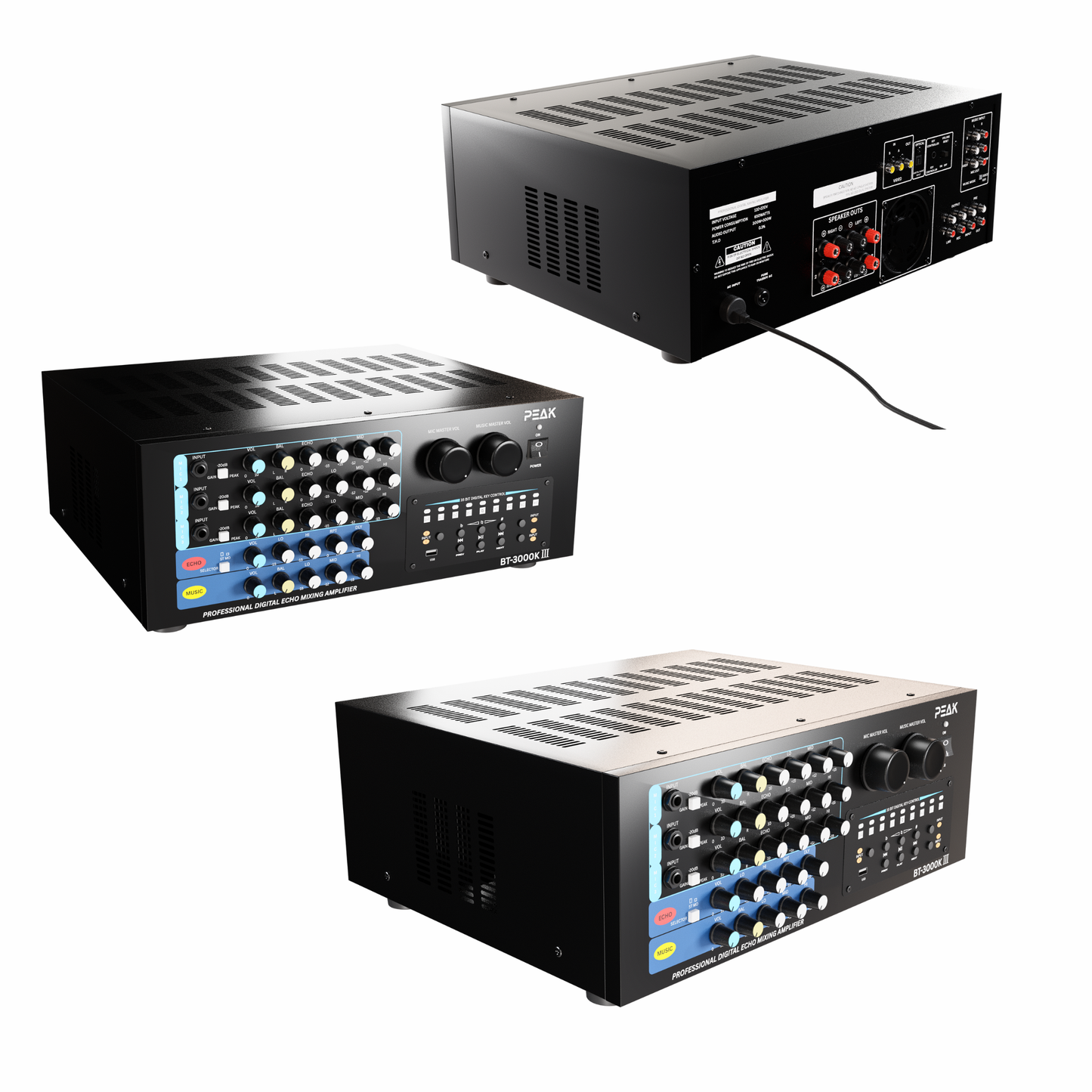 REFERENCE KEY-CHANGER SERIES Karaoke Integrated Amplifier - 3000W