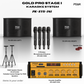 GOLD Pro+ Stage I - Bluetooth Karaoke System -600W