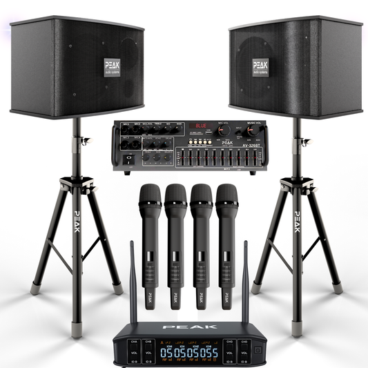 PEAK Karaoke ELITE Sonetto+ STAGE I Karaoke System - 1200W