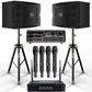 Peak Karaoke ELITE Sonetto+ STAGE II 10" DEFIANCE complete package - 2000W