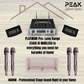 PEAK Karaoke PLATINUM PRO+ LONG RANGE PRESTIGE STAGE III System -4000W