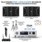PEAK Karaoke PLATINUM PRO+ LONG RANGE PRESTIGE STAGE III System -4000W