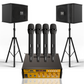 GOLD Pro+ Stage I - Bluetooth Karaoke System -600W