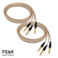 Peak Audio 18 AWG Premium Speaker Cable (Pair, each 12 ft long)