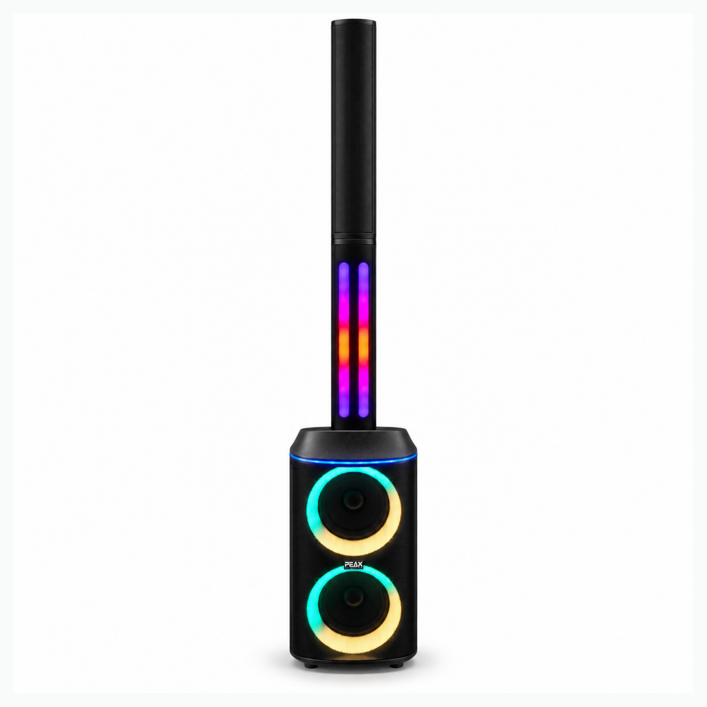 Professional All-In-One Infinity Speaker with 2 Wireless Microphones