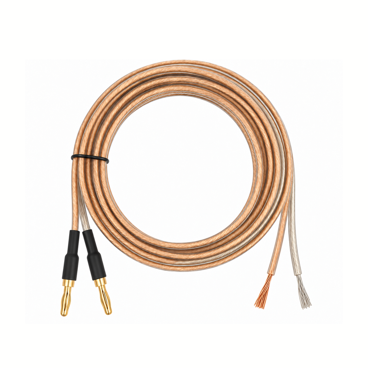 Peak Audio 18 AWG Premium Speaker Cable (Pair, each 12 ft long)