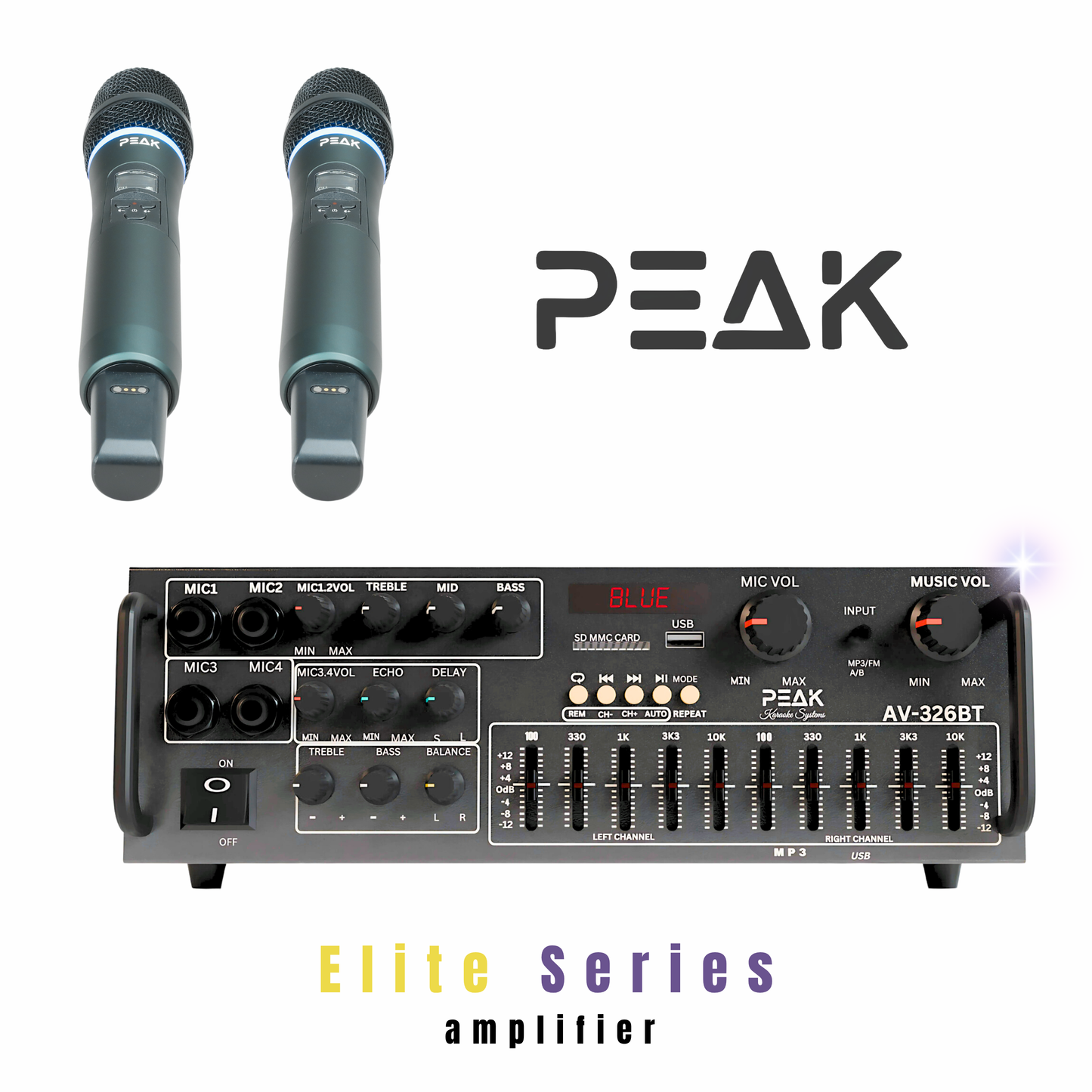 ELITE PartyHub STAGE III Karaoke System - 2000W