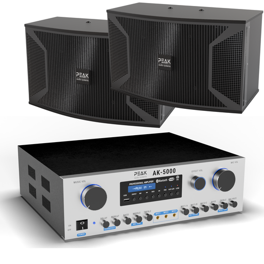 PEAK Karaoke PLATINUM PRO+ LONG RANGE PRESTIGE STAGE III System -4000W