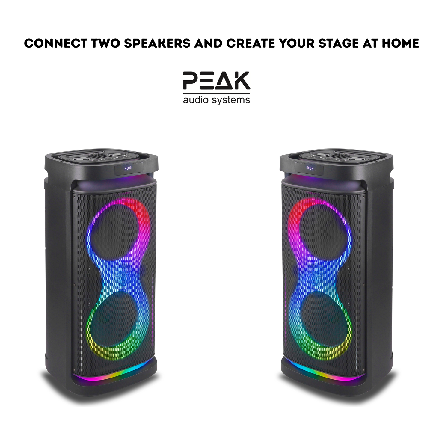 All-in-One Karaoke K-Box Pro – Dual Wireless Mics & Guitar Input