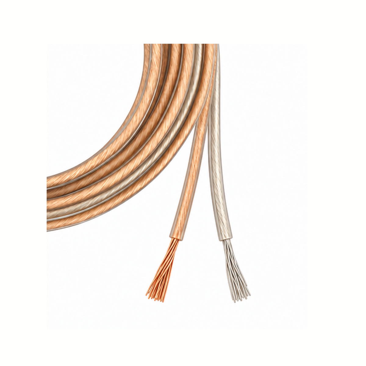 Peak Audio 18 AWG Premium Speaker Cable (Pair, each 12 ft long)