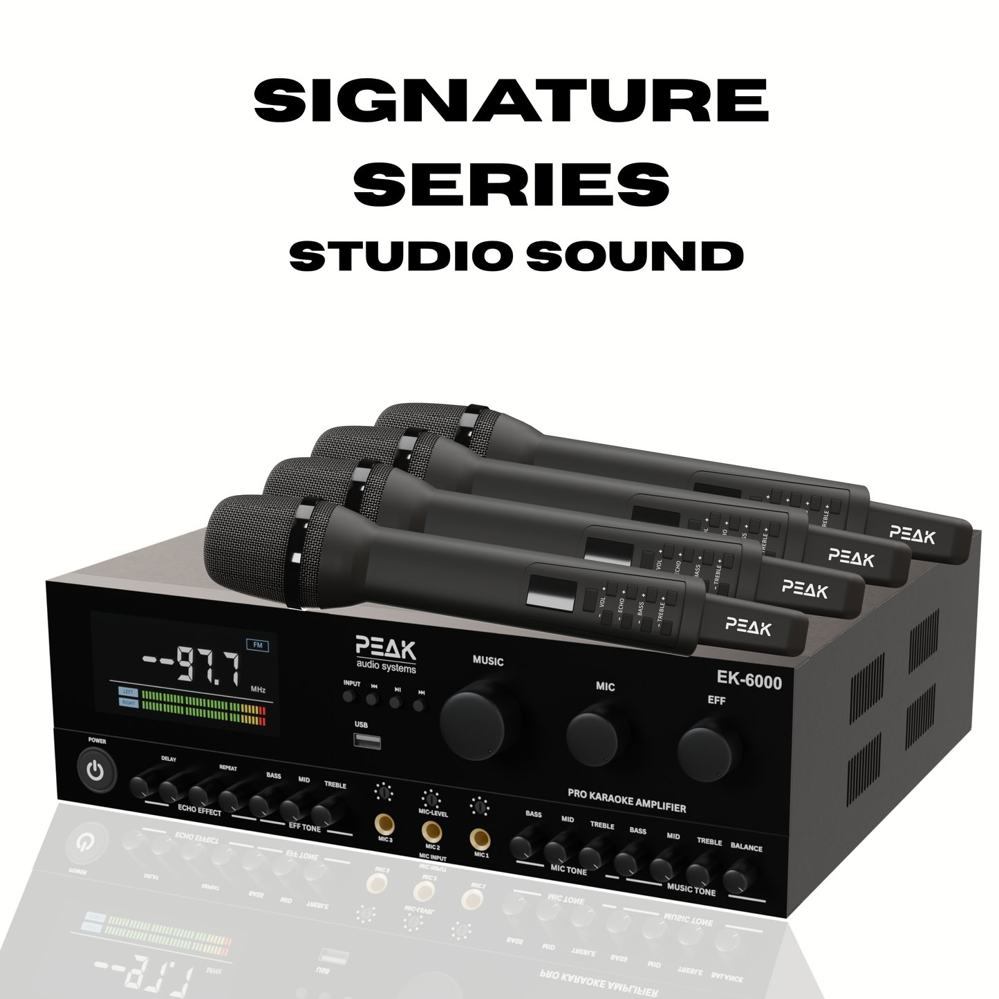 PEAK Karaoke SIGNATURE PRO+ MAMMOTH STAGE V System -6000W