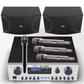 PEAK Karaoke PLATINUM PRO+ LONG RANGE PRESTIGE STAGE III System -4000W