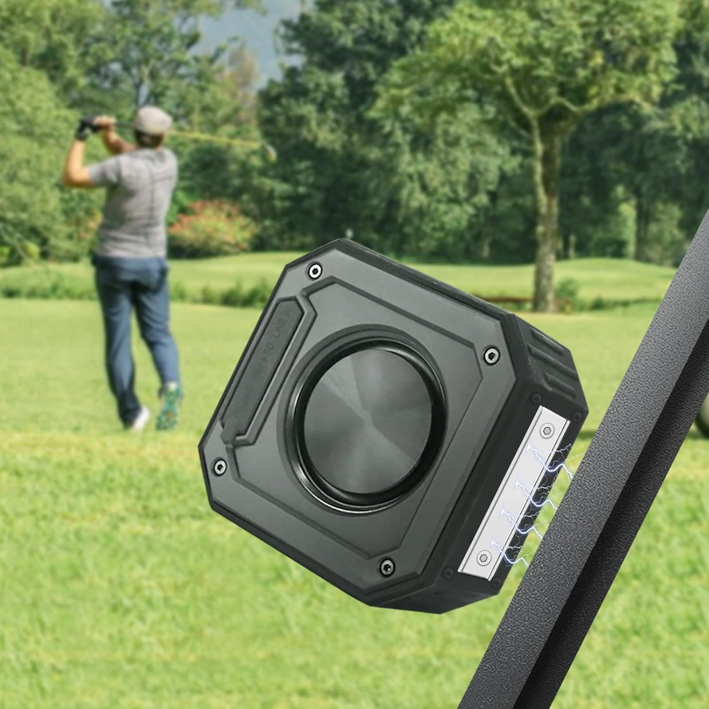 Bluetooth Speaker | PEAK Sonic Golf Cube, Rugged design, Golf, meets Audio Perfection