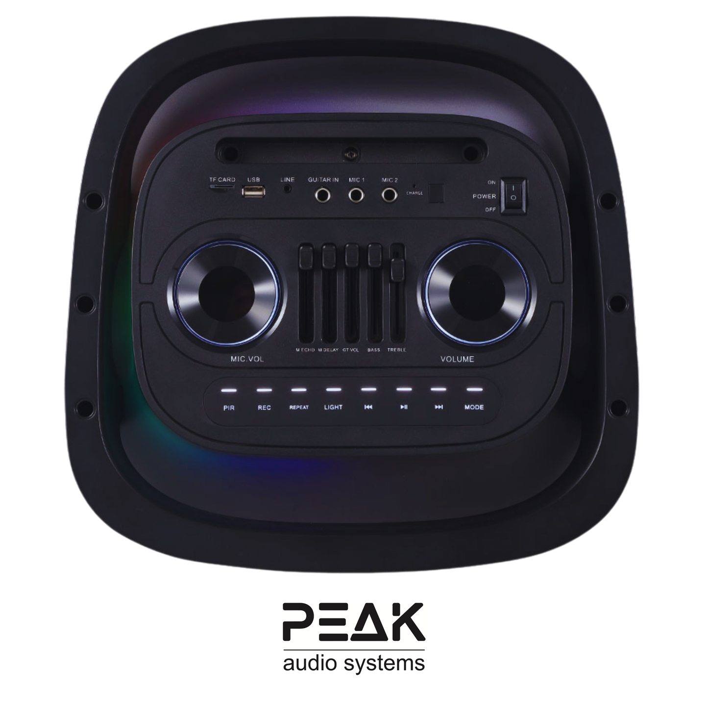 All-in-One Karaoke K-Box Pro – Dual Wireless Mics & Guitar Input