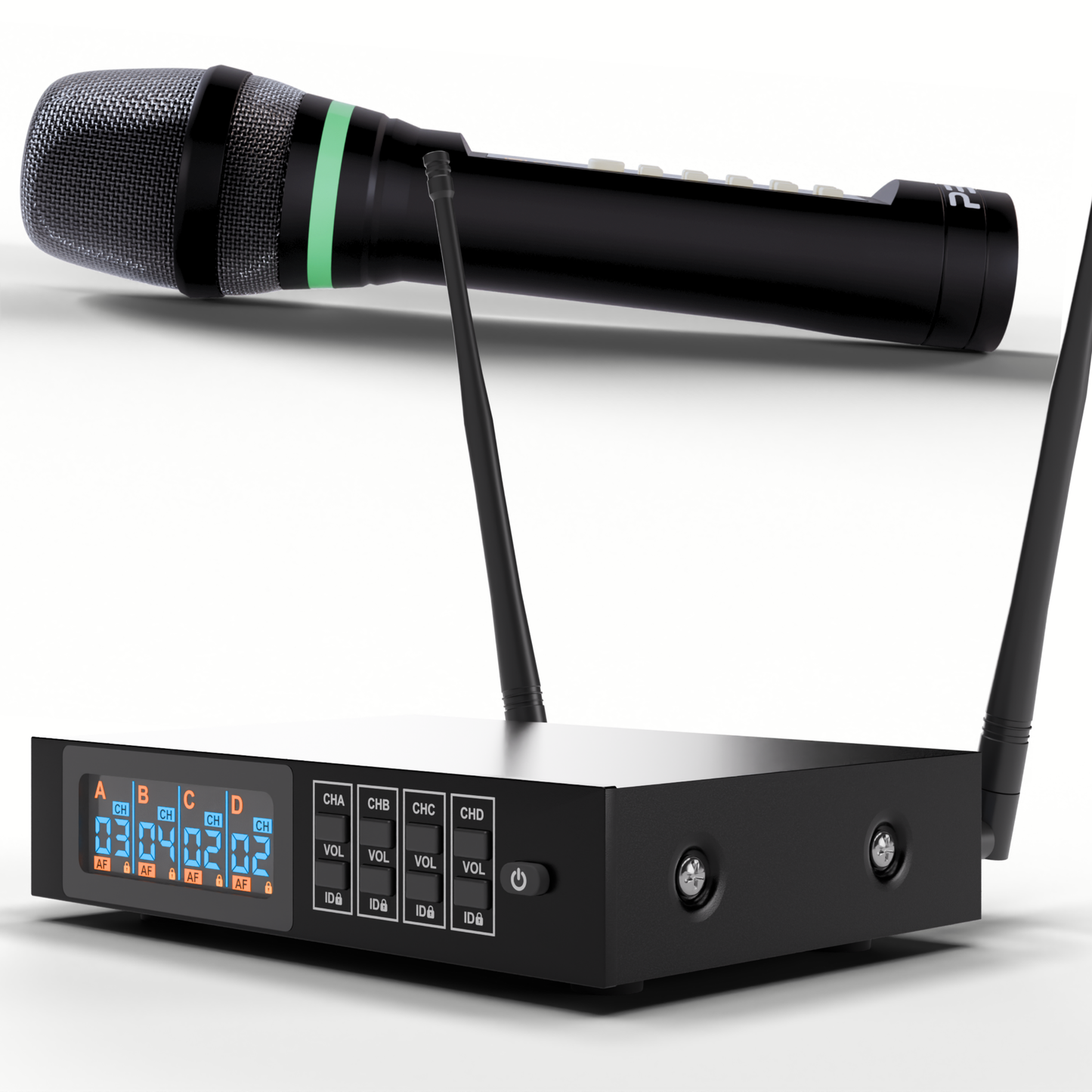 Harmony+ Reference Series | Wireless Microphone Set of 4 with Stage-Grade Controls