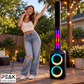 Professional All-In-One Infinity Speaker with 2 Wireless Microphones