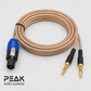 Peak Audio SPEAKON 14 AWG Premium Speaker Cable (Pair, each 15 ft long)