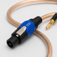 Peak Audio SPEAKON 14 AWG Premium Speaker Cable (Pair, each 15 ft long)
