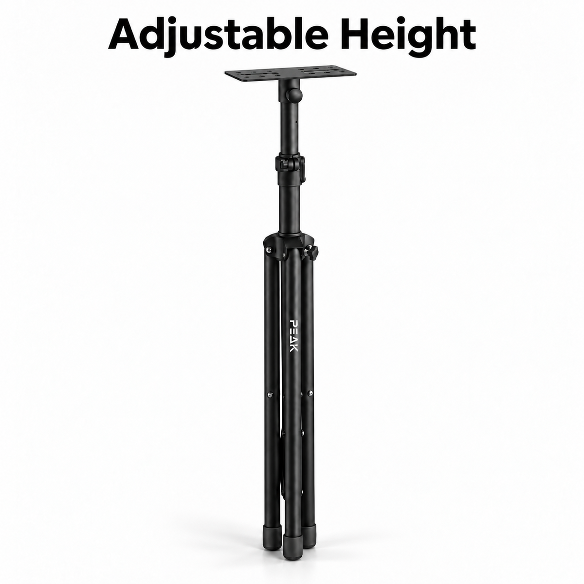 Professional Speaker Stands — Adjustable to 6 feet high (Pair)