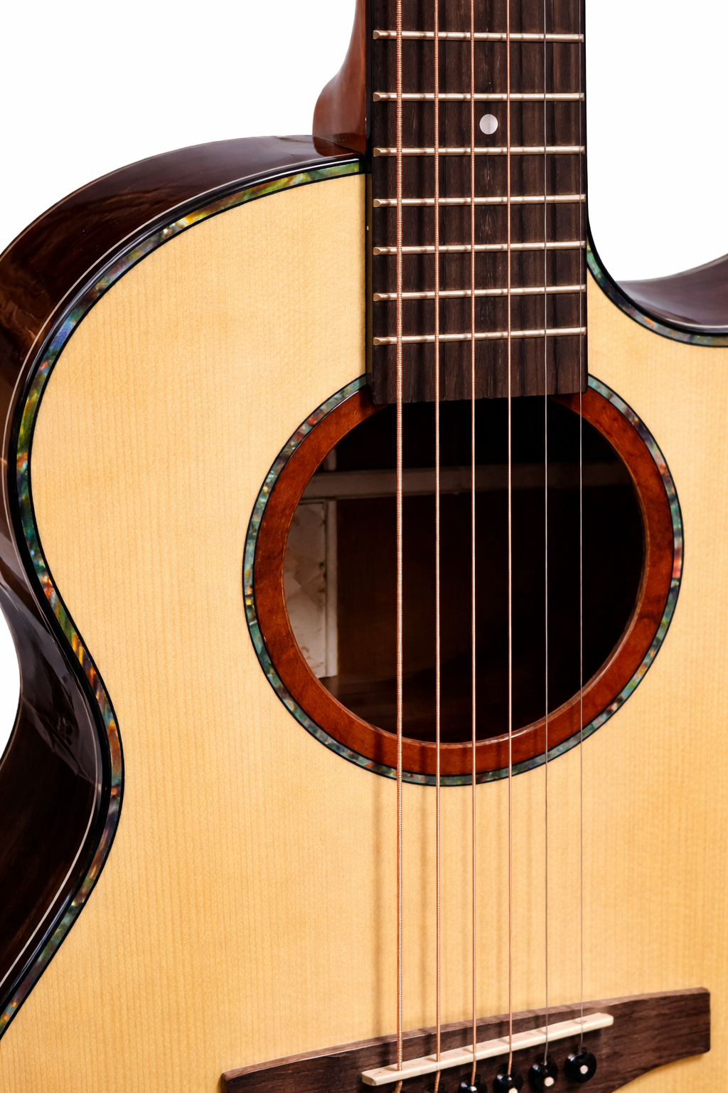 Peak Acoustic-Electric Guitar – Built-In Pickup | Plug & Play Stage Sound