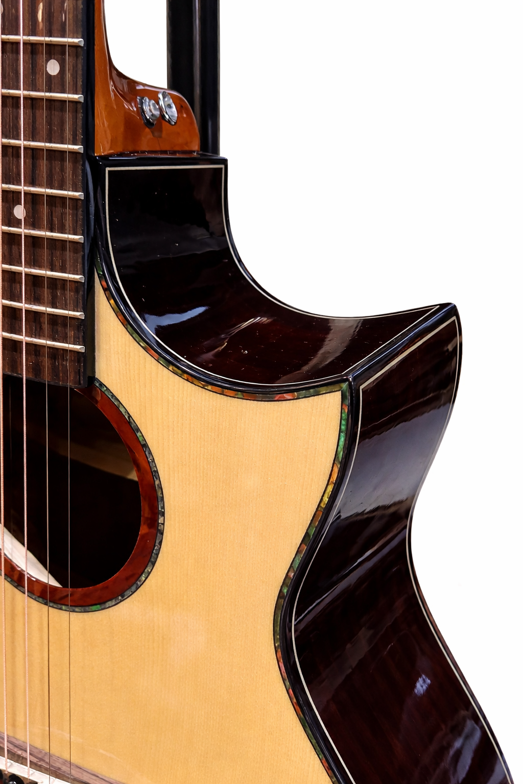 Peak Acoustic-Electric Guitar – Built-In Pickup | Plug & Play Stage Sound