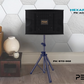PEAK Studio Monitor Speaker Stands, Dual Tripod Stand, Universal, Adjustable from 31" to 51"