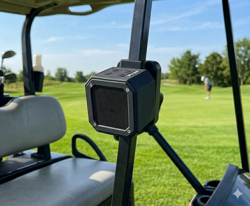 Bluetooth Speaker | PEAK Sonic Golf Cube, Rugged design, Golf, meets Audio Perfection